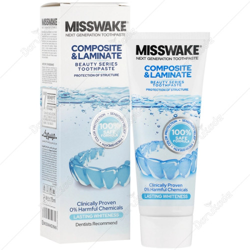 خمیر دندان مناسب کامپوزیت و لمینیت